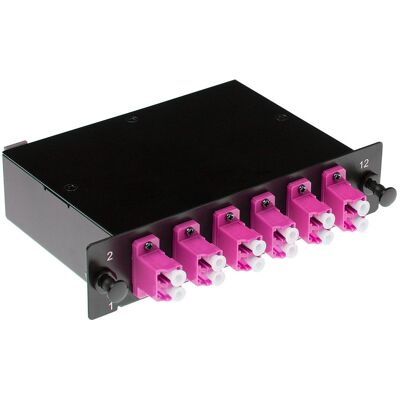 ACT FA2062 Patch Panel - 1U Metallo - Nero/ Rosa/ Bianco ACT FA2062 Patch Panel - 1U Metallo - Nero/ Rosa/ Bianco