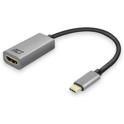 ACT USB C HDMI Adapter - 4K, Grau ACT USB C HDMI Adapter - 4K, Grau