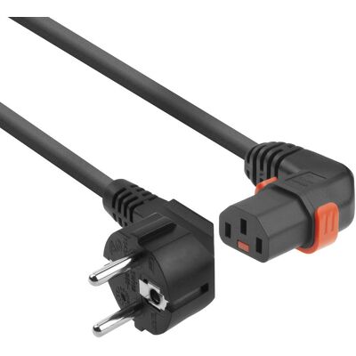 ACT AK5261 Voedingskabel - CEE7/7, C13 - 1m ACT AK5261 Voedingskabel - CEE7/7, C13 - 1m