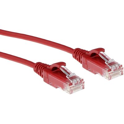 ACT Rote 2 Meter LSZH U/UTP CAT6 Datacenter Patchkabel ACT Rote 2 Meter LSZH U/UTP CAT6 Datacenter Patchkabel