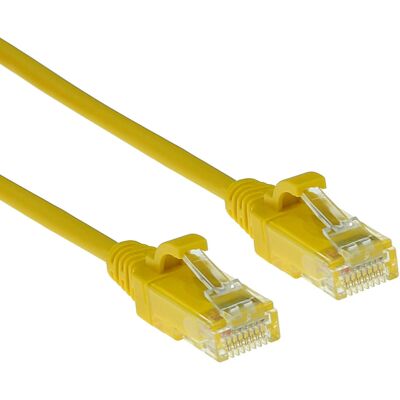 ACT Gelb 3m LSZH U/UTP CAT6 Netzwerkkabel - Datencenter Slimline Patch ACT Gelb 3m LSZH U/UTP CAT6 Netzwerkkabel - Datencenter Slimline Patch