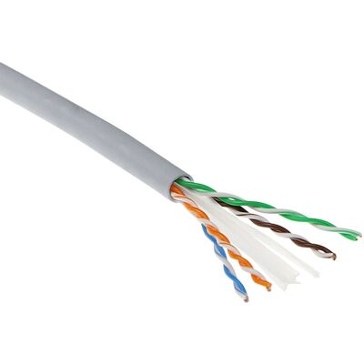 ACT XS6002 Netzwerkkabel - 500m, Grau, CAT6 U/UTP ACT XS6002 Netzwerkkabel - 500m, Grau, CAT6 U/UTP