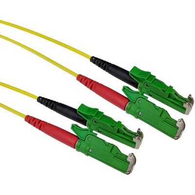 ACT Gelbe 1m Glasfaserkabel - Duplex OS2, E2000/APC ACT Gelbe 1m Glasfaserkabel - Duplex OS2, E2000/APC
