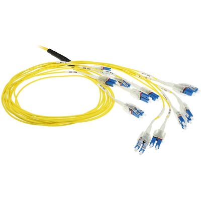 ACT Marke 3m Singlemode Glasfaserkabel - OS2, LC, Gelb ACT Marke 3m Singlemode Glasfaserkabel - OS2, LC, Gelb
