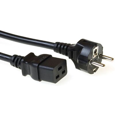 ACT Kabel zasilający CEE7/7 C19 2m - Kabel zasilający ACT Kabel zasilający CEE7/7 C19 2m - Kabel zasilający