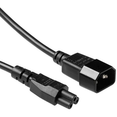ACT AK5434 Stroomkabel - C14 naar C5 - 3m ACT AK5434 Stroomkabel - C14 naar C5 - 3m