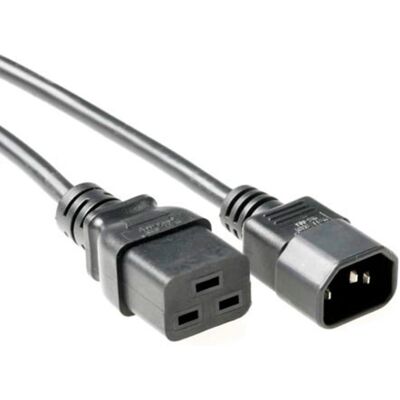 Câble d'alimentation ACT C14 - C19 noir 0,5 m Câble d'alimentation ACT C14 - C19 noir 0,5 m