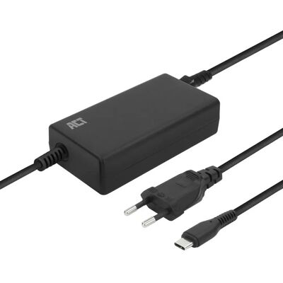 Adaptateur ACT AC2005 - Chargeur USB-C 65W pour Ordinateur Portable Adaptateur ACT AC2005 - Chargeur USB-C 65W pour Ordinateur Portable