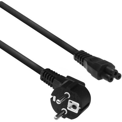 ACT AC3310 Stromkabel - CEE7/7 auf C5 - 2m Schwarz ACT AC3310 Stromkabel - CEE7/7 auf C5 - 2m Schwarz