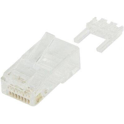ACT Transparenter RJ45 Cat6 Modularstecker - 10 Stück ACT Transparenter RJ45 Cat6 Modularstecker - 10 Stück
