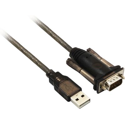 ACT AC6000 Kabel szeregowy - Czarny 1,5m - USB Type-A DB-9 ACT AC6000 Kabel szeregowy - Czarny 1,5m - USB Type-A DB-9