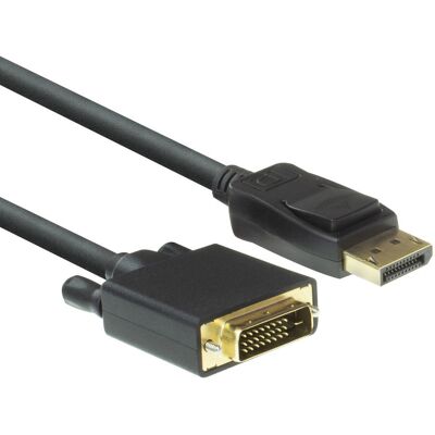 ACT Adapter kabla wideo - 1,8 m DisplayPort do DVI-D Czarny ACT Adapter kabla wideo - 1,8 m DisplayPort do DVI-D Czarny