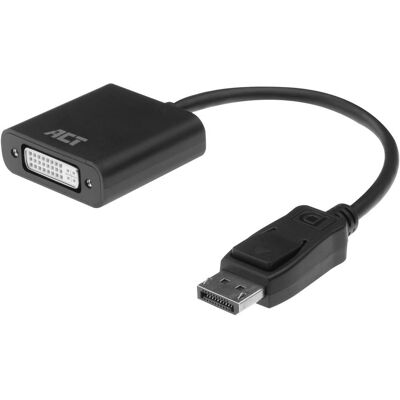 ACT Marke DisplayPort zu DVI-D Videokabel-Adapter - 0,15 m ACT Marke DisplayPort zu DVI-D Videokabel-Adapter - 0,15 m