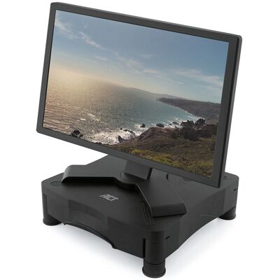ACT AC8200 Supporto Monitor - Altezza regolabile, 17" & 27kg ACT AC8200 Supporto Monitor - Altezza regolabile, 17" & 27kg