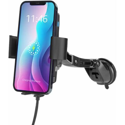 ACT AC9010 Car Mount with Wireless Charging - Black ACT AC9010 Car Mount with Wireless Charging - Black