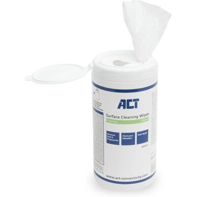 Lingettes de Nettoyage ACT ACT9515 pour Écrans et Appareils - Publicité Lingettes de Nettoyage ACT ACT9515 pour Écrans et Appareils - Publicité