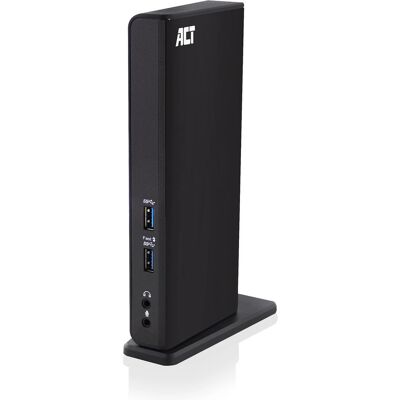 ACT AC7049 Laptop Dock - Dual Monitor, USB-C, Ethernet ACT AC7049 Laptop Dock - Dual Monitor, USB-C, Ethernet