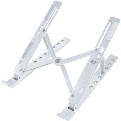 ACT Laptop-Ständer - Verstellbar, Klappbar, Grau ACT Laptop-Ständer - Verstellbar, Klappbar, Grau