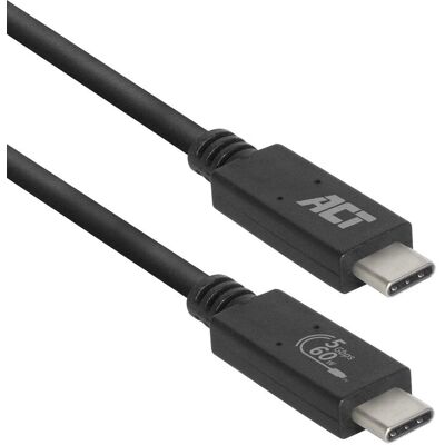Kabel USB-C 3.2 Gen 1 ACT - 2m - Czarny Kabel USB-C 3.2 Gen 1 ACT - 2m - Czarny