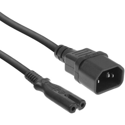 ACT Câble d'alimentation AK5248 - C14 à C7 0,2m Noir ACT Câble d'alimentation AK5248 - C14 à C7 0,2m Noir