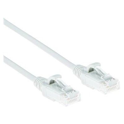 ACT DC8900 0,5 m Weiß LSZH CAT6 Slimline Netzwerkkabel ACT DC8900 0,5 m Weiß LSZH CAT6 Slimline Netzwerkkabel