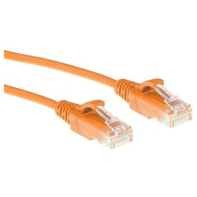 ACT Orange 2 mètres LSZH CAT6 U/UTP Câble de raccordement - Réseau ACT Orange 2 mètres LSZH CAT6 U/UTP Câble de raccordement - Réseau