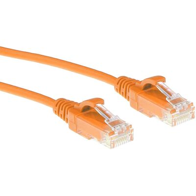 ACT Orange 0,25m LSZH U/UTP CAT6 Netzwerkkabel - 3,8mm Durchmesser ACT Orange 0,25m LSZH U/UTP CAT6 Netzwerkkabel - 3,8mm Durchmesser