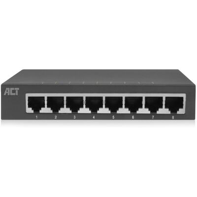 ACT Modell AC4418 - Unverwalteter 8-Port Gigabit Ethernet Switch ACT Modell AC4418 - Unverwalteter 8-Port Gigabit Ethernet Switch