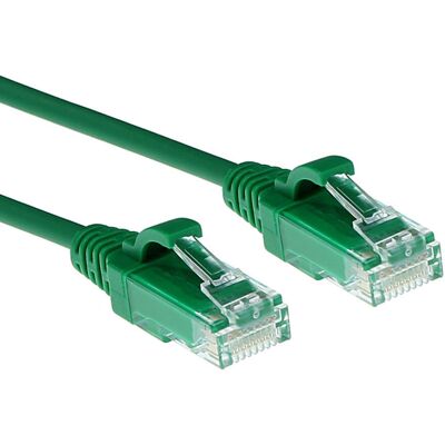 ACT Green 0,15 m LSZH U/UTP CAT6 Rechenzentren Patchkabel ACT Green 0,15 m LSZH U/UTP CAT6 Rechenzentren Patchkabel