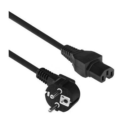 ACT Netzwerkkabel CEE 7/7 zu C15 - 2m, Schwarz, für Server & Switches ACT Netzwerkkabel CEE 7/7 zu C15 - 2m, Schwarz, für Server & Switches