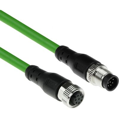 ACT Industrielle M12 Sensorkabel 1,5 m - IP67 Abschirmung TPE ACT Industrielle M12 Sensorkabel 1,5 m - IP67 Abschirmung TPE