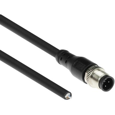 ACT SC3406 Sensor/Antriebskabel - 5m, M12, Schwarz ACT SC3406 Sensor/Antriebskabel - 5m, M12, Schwarz