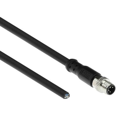 ACT M8 Sensorkabel - 1,5m IP67 Abschirmt TPE ACT M8 Sensorkabel - 1,5m IP67 Abschirmt TPE