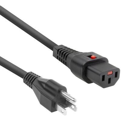 ACT AK5333 Stromkabel - 2m, Verriegelt, Schwarz, Stecker Typ A ACT AK5333 Stromkabel - 2m, Verriegelt, Schwarz, Stecker Typ A
