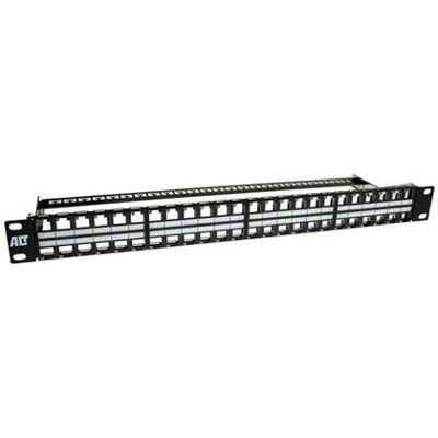ACT 48-Port-Patchpanel - Hochdichte 1U 19" ACT 48-Port-Patchpanel - Hochdichte 1U 19"