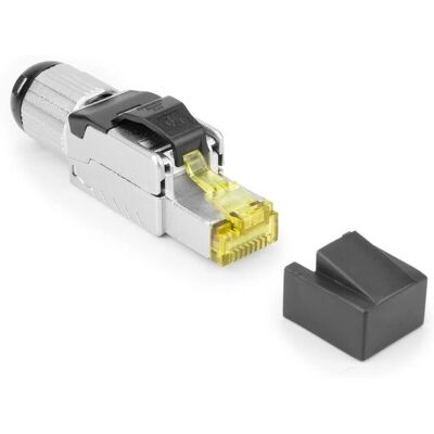 ACT Marken RJ45 Abschirmstecker - Schwarz ACT Marken RJ45 Abschirmstecker - Schwarz