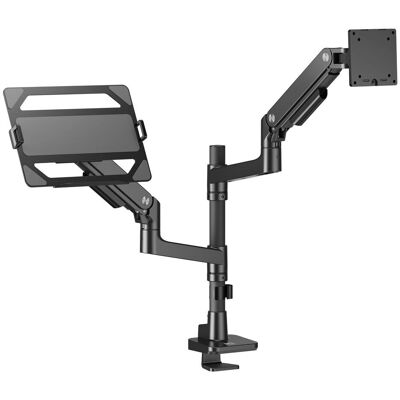 Braccio per laptop e monitor ACT - Spazio di lavoro ergonomico Braccio per laptop e monitor ACT - Spazio di lavoro ergonomico