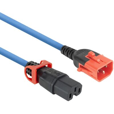 ACT Powercord C14 C15 Verriegelung - 1m - Stromkabel ACT Powercord C14 C15 Verriegelung - 1m - Stromkabel