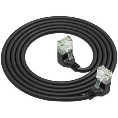 ACT DD5952 Netwerkkabel - 0,25 m, Zwart, U/UTP, Cat6a ACT DD5952 Netwerkkabel - 0,25 m, Zwart, U/UTP, Cat6a