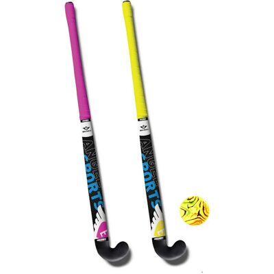 Angel Sports 712033 Veldhockey Stick - Roze - 33 inch - Sportset Angel Sports 712033 Veldhockey Stick - Roze - 33 inch - Sportset