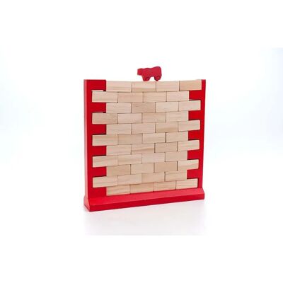Longfield Games Houten Evenwichtsspel - Vallende Muur - Balance Spel Longfield Games Houten Evenwichtsspel - Vallende Muur - Balance Spel