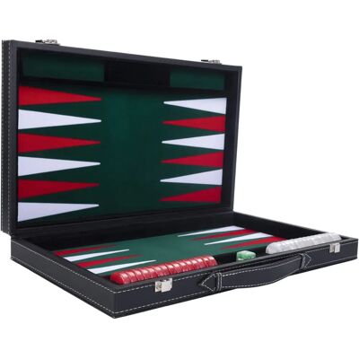 Longfield Games Groot Groen - Backgammon Longfield Games Groot Groen - Backgammon