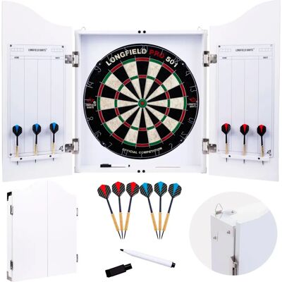 Longfield Darts Pro Set - Weiß - Darts Set Longfield Darts Pro Set - Weiß - Darts Set