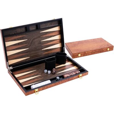 Engelhart 250541 Jeu de backgammon de luxe - Jeu de société - Publicité Engelhart 250541 Jeu de backgammon de luxe - Jeu de société - Publicité