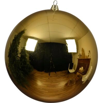 Kaemingk Gold unzerbrechliche Christbaumkugel - Weihnachtsdeko Kaemingk Gold unzerbrechliche Christbaumkugel - Weihnachtsdeko