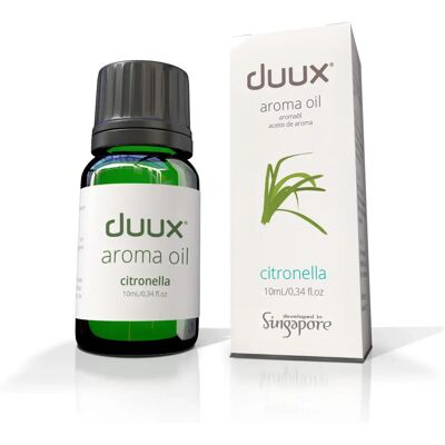 Extrait d'arôme de citronnelle Duux - Huile d'aromathérapie - 10ml - Publicité Extrait d'arôme de citronnelle Duux - Huile d'aromathérapie - 10ml - Publicité