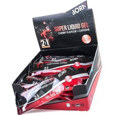 Gel Energetico Liquido Born Super - Ciliegia, 12 Unità Gel Energetico Liquido Born Super - Ciliegia, 12 Unità