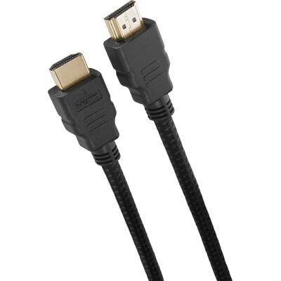One For All CC5015 1.5m HDMI Cable - HDMI Type A (Standard) - Black One For All CC5015 1.5m HDMI Cable - HDMI Type A (Standard) - Black