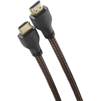 One for All CC5215 HDMI Cable - 1.5m Ultra High Speed 2.1 - Black One for All CC5215 HDMI Cable - 1.5m Ultra High Speed 2.1 - Black