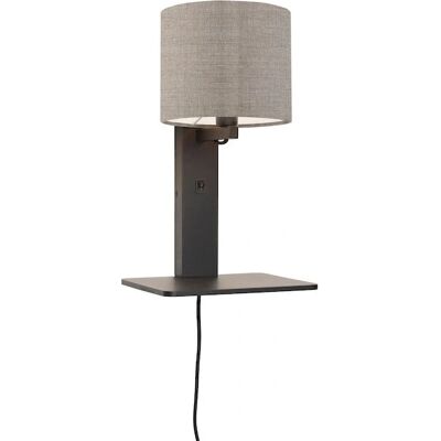 Good&Mojo Andes Wandleuchte - Beige, Ø15cm, 36cm hoch Good&Mojo Andes Wandleuchte - Beige, Ø15cm, 36cm hoch